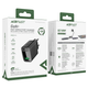 Мережевий зарядний пристрій ACEFAST A134 PD67W mini GaN USB-C fast charger Black - зображення 1