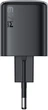 Мережевий зарядний пристрій ACEFAST A134 PD67W mini GaN USB-C fast charger Black - зображення 6