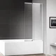 Шторка для ванны Armaform Novum 170-32500 105*75 см хром - зображення 2