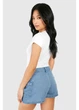 Шорты джинсовые boohoo 40 Голубой GZZ80972 - изображение 2