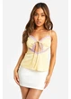 Топ boohoo 40 Жовтий GZZ97943 - зображення 1