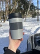 Термокружка Kamille 360 мл нержавіюча сталь сіра (KM-2151) - зображення 1