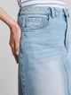 Юбка женская Tom Tailor 1051475 L Синяя - изображение 3