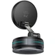 Вакуумно-магнитный держатель для телефона Hoco H86 Dragon manual suction cup magnetic (universal) Black / Metal gray - изображение 4