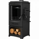 Чугунная печь камин Flame Stove Lodi 5 кВт - изображение 1
