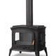 Чавунна піч камін Flame Stove Altara Lux з бічними дверцятам 10 кВт - зображення 3