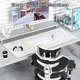 Ігрова поверхня ATTACK SHARK CM02PRO 900x400x4 мм White Contours/БІЛИЙ В СМУЖКУ (CM02PROWC) - зображення 3