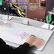 Ігрова поверхня ATTACK SHARK CM02PRO 900x400x4 мм White Contours/БІЛИЙ В СМУЖКУ (CM02PROWC) - зображення 9