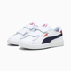 Кросівки Puma Smash 3.0 Leather V White/Navy/Red 33-2-21.3см - изображение 3