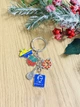 Патріотичний брелок Україна | Брелоки з підвісками (вишиванка, тризуб, соняшник) - изображение 5