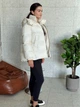 Зимний женский пуховик Eva Classic ТЕССА молочный 40 - изображение 2