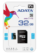 Карта пам'яті Adata microSDHC (UHS-1) Premier 32Gb Class 10 A1 (R-100Mb/s) (adapter SD) - изображение 4