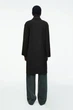 Пальто жіноче COS single-breasted car coat 1268090001 Eur 36 Чорний - изображение 4