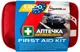 Аптечка медицинская автомобильная Poputchik Евростандарт согласно ТУ First Aid Kit мягкий футляр (02-005-М) - изображение 1