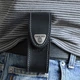 Чохол шкіряний Victorinox для ножів чорний 84-91 мм на липучці 4.0520.3 - зображення 9