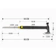 Топор Firebird FSA02-YE, вес 980 г, длина 44 см, с пилой 31 см и чехлом для безопасной транспортировки - изображение 9