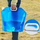 Канистра для воды мягкая 10 л. Портативный герметичный складной мешок для воды большой емкости 10л с краном, - изображение 5