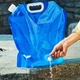 Канистра для воды мягкая 10 л. Портативный герметичный складной мешок для воды большой емкости 10л с краном, - изображение 6