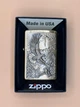 Запальничка ZIPPO 204B WHERE EAGLES DARE латунь бензиновая кишеньковая (20854) - зображення 1