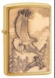 Запальничка ZIPPO 204B WHERE EAGLES DARE латунь бензиновая кишеньковая (20854) - зображення 3