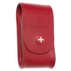 Чехол для ножей Victorinox кожаный красный 84-91мм 5-8 слоев (4.0521.1) - изображение 4