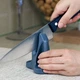 Точилка механическая Risam RM011 Чёрный карбидный абразив для плейновых и серейторных клинков - зображення 4