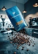 Кава зернова Ferarra Blue Espresso 1 кг еспресо бленд арабіка робуста кава для еспресо кавомашини зернова суміш середнього обсмаження середньої міцності шоколадний післясмак - зображення 6