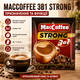 Кава MacCoffee Strong 3в1 розчинний кавовий напій міцний з інтенсивним ароматом та насиченим смаком порційні пакетики для швидкої кавової паузи 20 г 25 шт - зображення 3