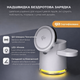 Qi2 Бездротова зарядка док-станція C16, Magsafe магнітна 4в1, для iPhone/Android, смарт годинників, навушників, функція нічника - Білий - зображення 14