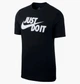 Футболка чоловіча Nike M Nsw Tee Just Do It Swoosh L Чорний AR5006-011 - зображення 1