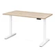 Стол Space 2 электрической регулировкой высоты Ferrum-decor 75x100x67 Белый металл ДСП Дуб Сонома 16 мм (SPACE2040) - изображение 1