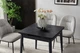 Стол обеденный раскладной AVENTO CERAMIC 80(130)*80 черный / черный Intarsio - изображение 5