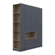 Етажерка до шафи Doros Дейл Антрацит/Дуб Евок 52х28х220 (41516267) (DRS-012174) - зображення 6