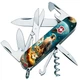 Нож складной Мультитул Victorinox Climber Ukraine Красный 91мм 15 функций (1.3703.3.T3210pw) - изображение 1