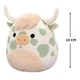 Мягкая игрушка Squishmallows Коровка Целестин 19 см, SQCR06578 - изображение 7