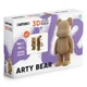Картонный конструктор Cartonic 3D Puzzle Arty Bear - изображение 2