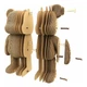 Картонный конструктор Cartonic 3D Puzzle Arty Bear - изображение 4