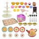 Набір посуду Shantou Solar Металевий чайний сервіз Tea Set, 999-D4 - зображення 2