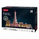 Пазл 3D CubicFun City Line Париж з LED-підсвічуванням, L525H - зображення 2