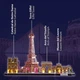 Пазл 3D CubicFun City Line Париж з LED-підсвічуванням, L525H - зображення 6