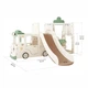 Ігровий комплекс Mealux Amber (KD-B010 White/Green) - зображення 2