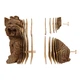 Картонный конструктор Cartonic 3D Puzzle Yorkshire Terrier, CARTYORK - изображение 5