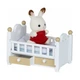 Набор Sylvanian Families 5017 Шоколадный кролик в кроватке, 5017 - изображение 2