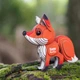 Сборная 3D модель Eugy Красная лисица, XEG-072 - изображение 6