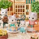 Ігровий набір Sylvanian Families Latte Cat Family, 5738 - зображення 7
