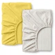 Набор простыней на резинке из вареного хлопка 120х200 LEMON SILK 5266691 - изображение 1