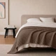 Плед покрывало 75x95 Brown Greek Waffle 5266944 - изображение 2