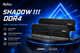 Оперативна пам'ять Netac Shadow III 16GB (2x8GB) DDR4 3200MHz CL16 - зображення 1