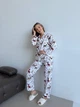 Домашня жіноча піжама COSY "Норді"(сорочка+штани) L - изображение 1