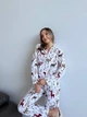 Домашня жіноча піжама COSY "Норді"(сорочка+штани) L - изображение 3